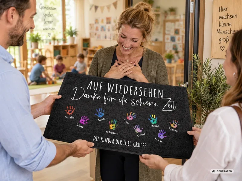 Abschied Kita & Erzieherin